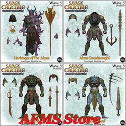 Savage Crucible Wave 3 HS 1/12 Scale Collectible Figure Barbarian Fish Soldier Stone Slab Fish Kesulu Fish Man Forward 6