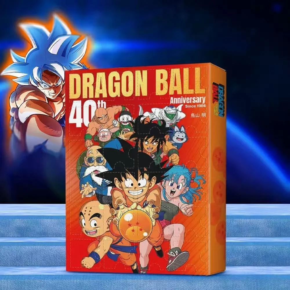2d Acrylic Plane Not Three-Dimensional Dragon Ball Christmas Advent Calendar 40th Anniversary Countdown Blind Box Figure Toys