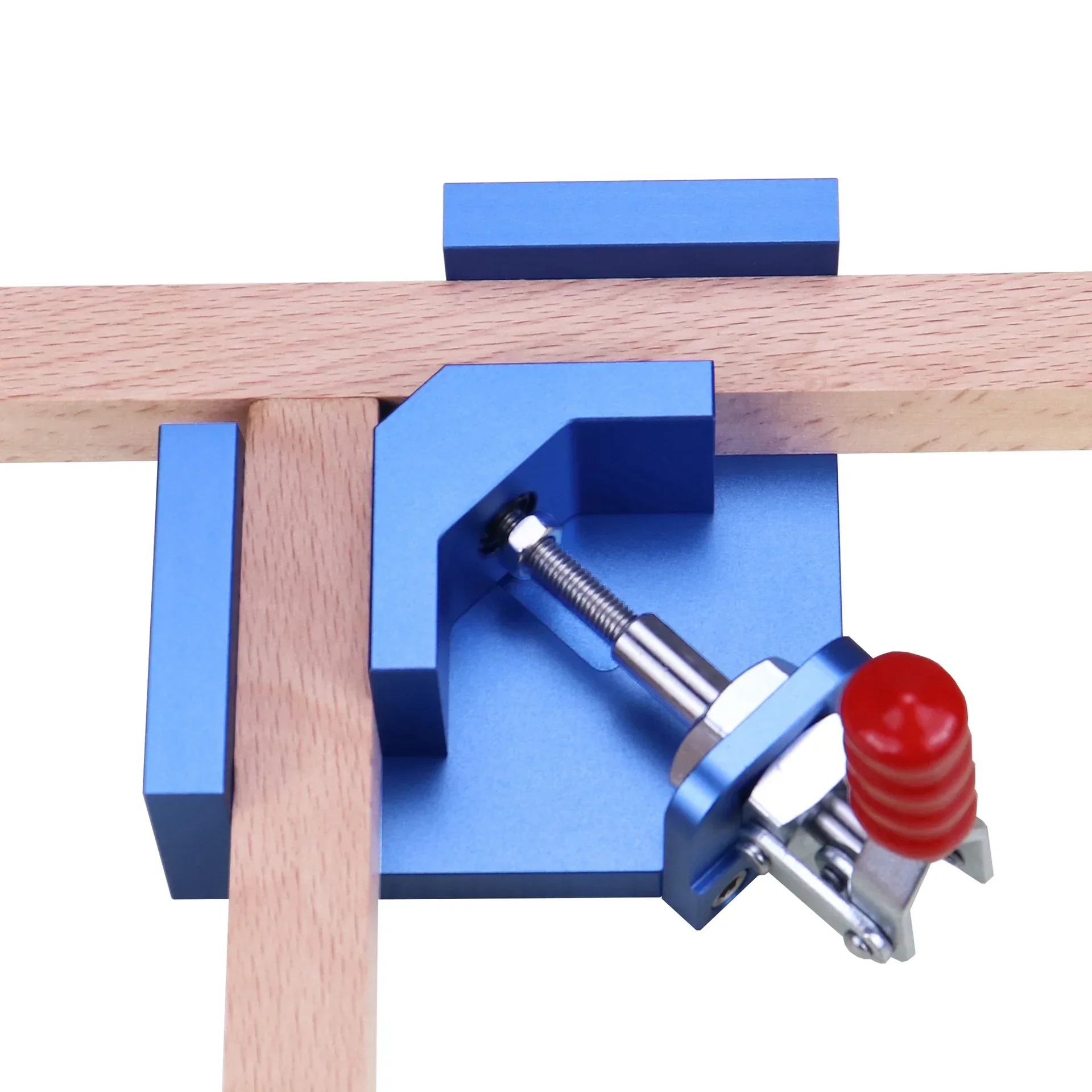 Woodworking right angle locator panel fixing clip 90 degree right angle positioning aluminum alloy quick clip