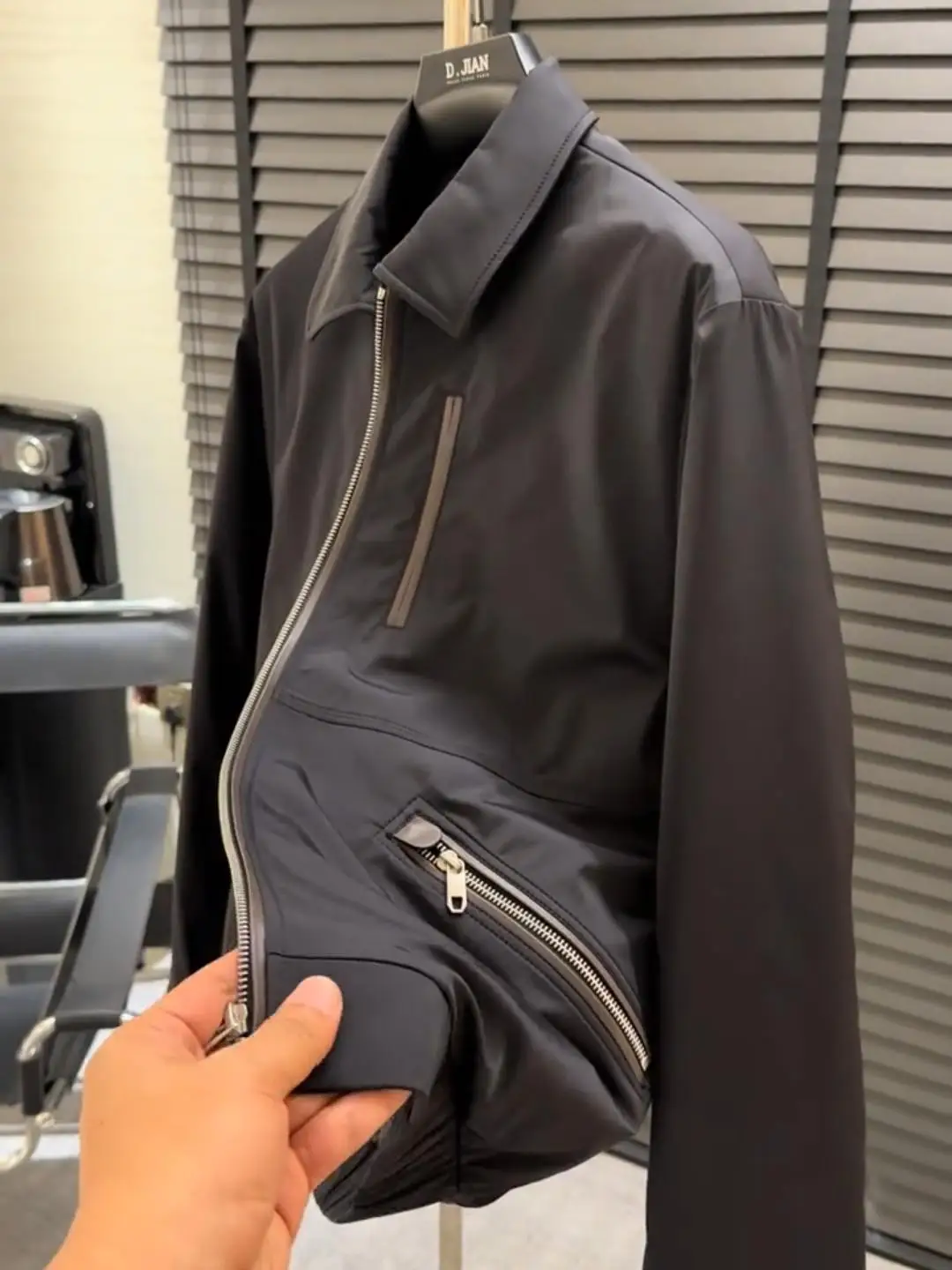 

Осень-зима, мужское повседневное модное пуховое пальто с воротником-стойкой, легкое роскошное высококачественное длинное пальто-стойка на молнии све