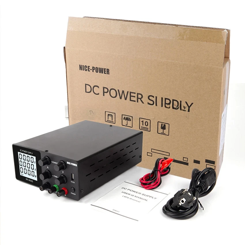 Laboratory DC Power Supply Adjustable 30V 10A Voltage Regulator 220V 110V Current Stabilizer Switching Power Supply 120V 3A 60V