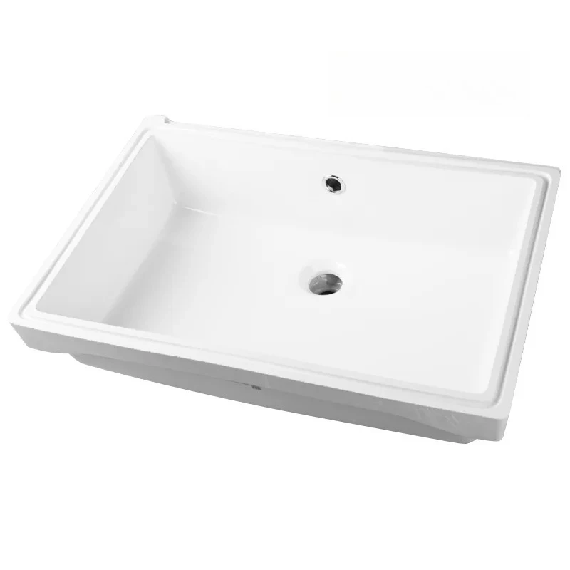 حوض غسيل منزلي جديد بيضاوي الشكل تحت العداد مقاس 24 بوصة #3