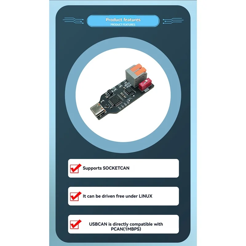 IALJ-CANABLE جهاز الإرسال والاستقبال USBCAN USB إلى CAN محول مصحح بروتوكول محلل المقبس PCAN-متوافق
