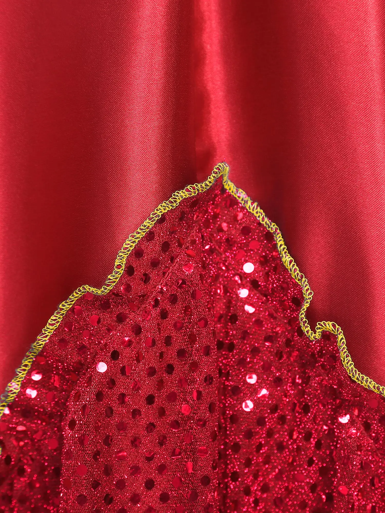 Gypsy Woman Spanish Flamenco Skirt Satin Silk Big Swing Carnival Party Ballroom Bullfight Belly Dance Stage Performance Costume
