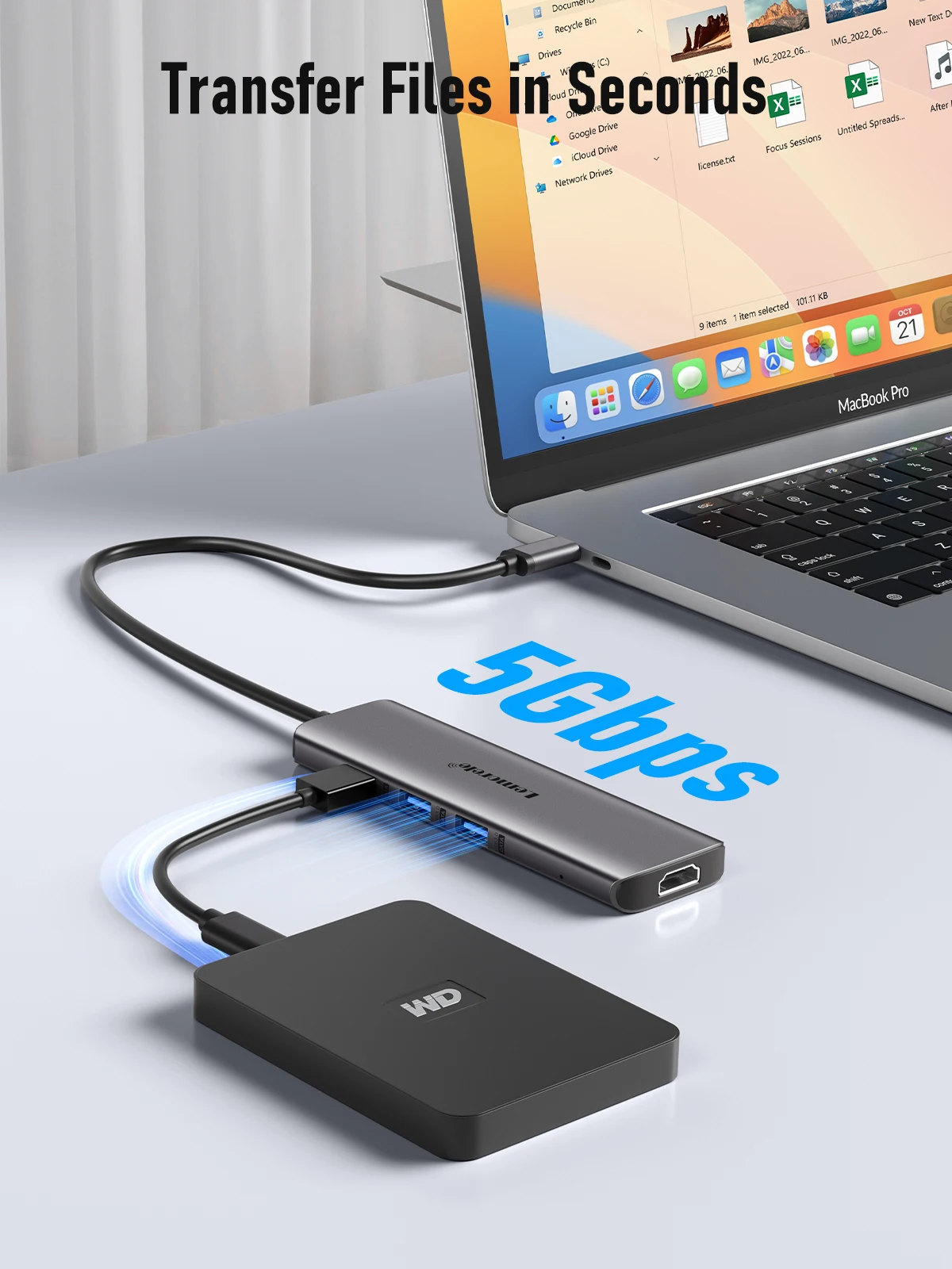 Imagem -03 - Lemorele-hub Usb para Dual Hdmi Docking Station Portas Hub Usb 3.0 Mst tipo c Windows e Macos 4k @ 30hz