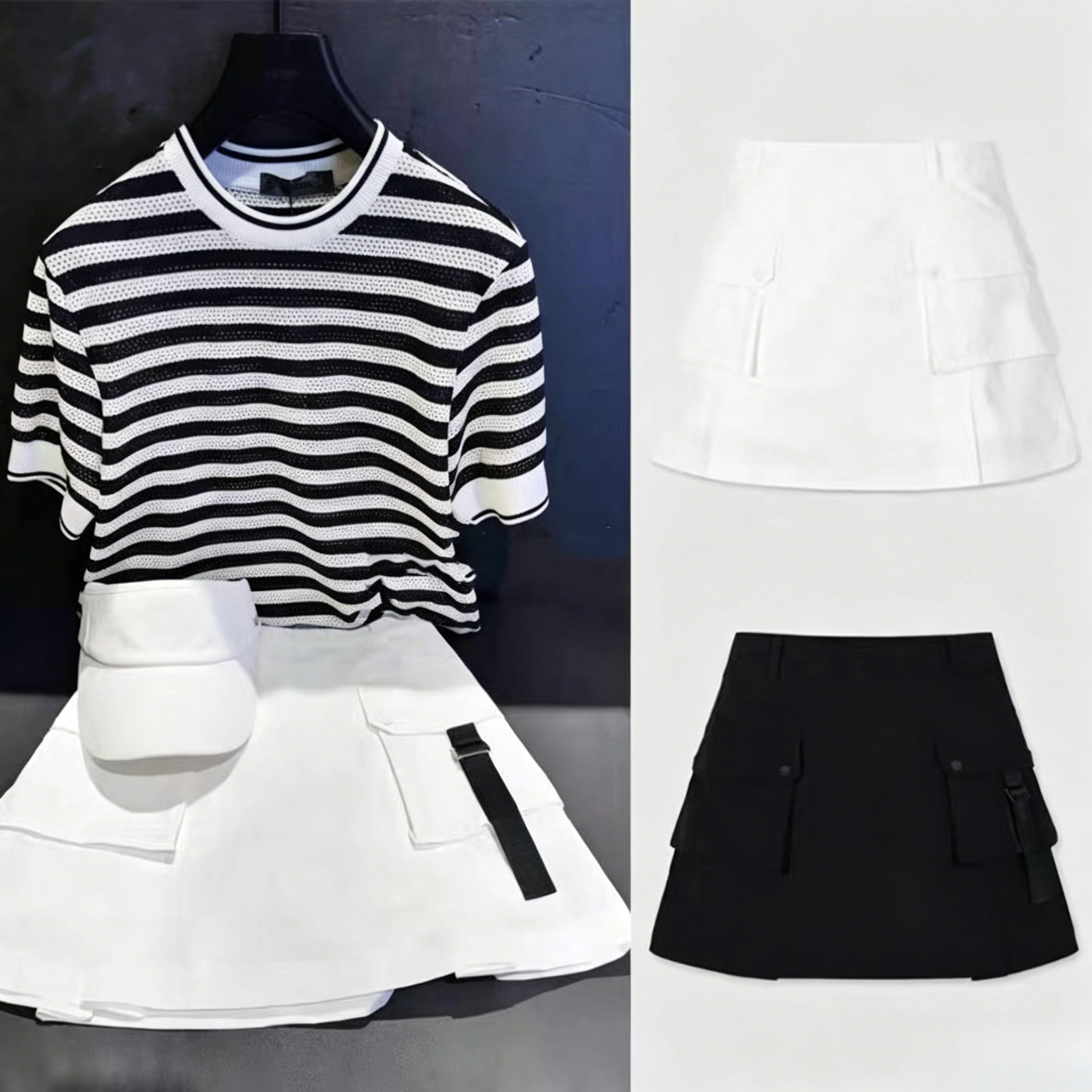 

Women 2026 Summer Golf SkirtKorean StyleWorkwear SkortWith Pockets Anti Slip Anti Exposure Outdoor Sportswear Casual Short Skirt