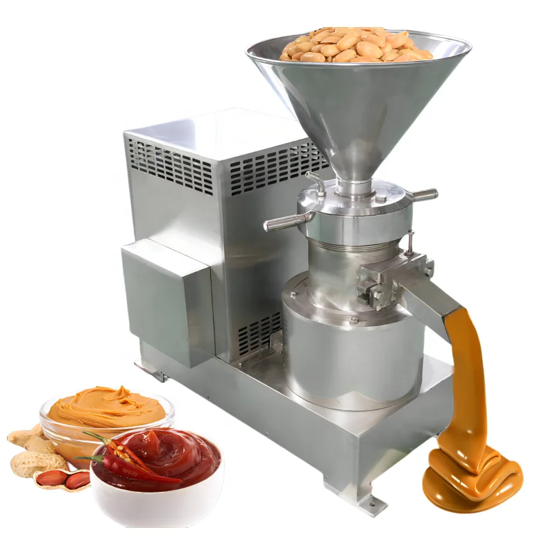 Electronic Colloid Machine Tahini Grinder Manufacturing Machine Peanut Butter Butter Grinder Milling