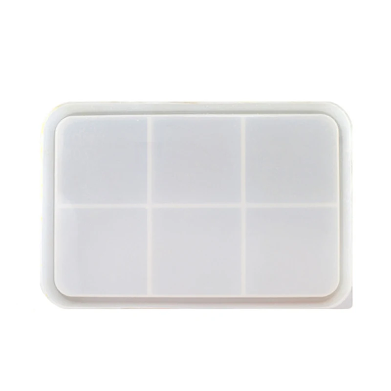 

Large Silicone Tray Artist Mold Rectangle Coasters Epoxy Resin Art Supplies Make Your Own Tray Epoxy Resin Molds