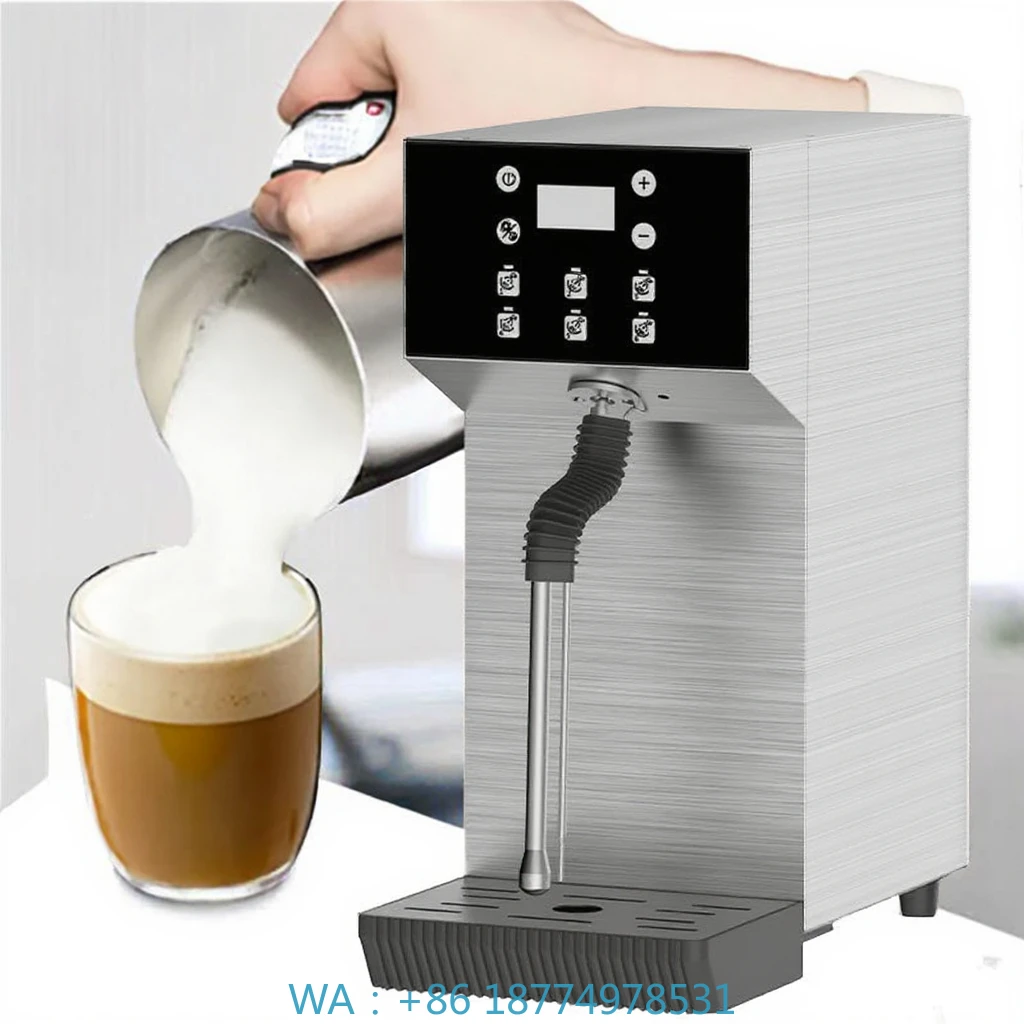 

Электрический автоматический подогреватель-вспениватель молока для отелей и ресторанов, 5 л, коммерческий настольный молочник из нержавеющей стали