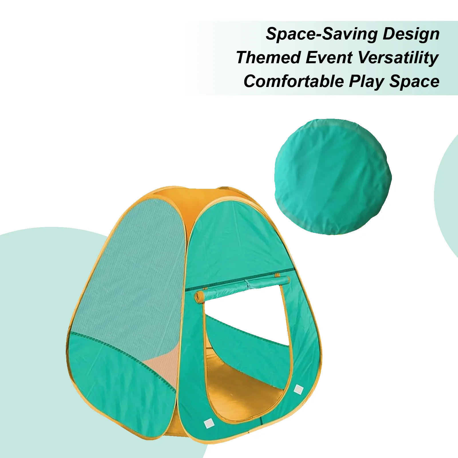 

Tent For Kids Pop-up Playhouse Tents For Kids 2–3 Children Pretend Game Mesh Foldable Sensory Corner For Garden Beach Bedroom