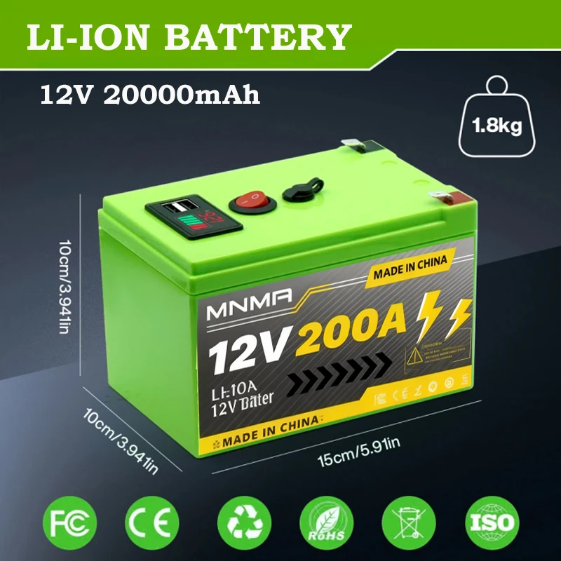 12V 200Ah Lifepo4 L… - image