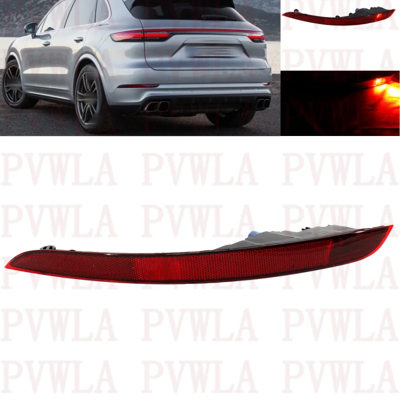 

For Porsche Cayenne 2018 2019 2020 2021 2022 2023 Left Side Rear Bumper Reflector Light Lamp Car accessories 9Y0945725