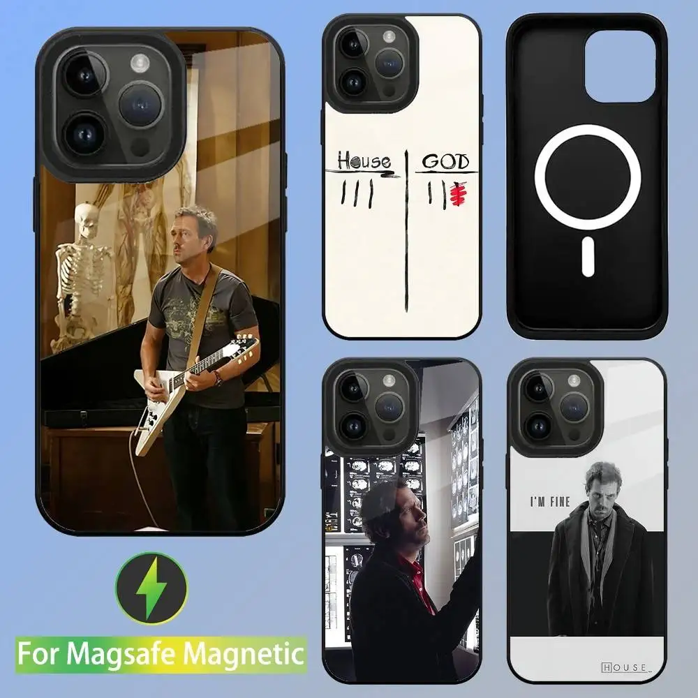 

Чехол для телефона Dr H-House G-Gregory для iPhone 16,15,14,13,12,11, Pro, Max, Plus, Mini, SE, новая магнитная беспроводная зарядка Magsafe