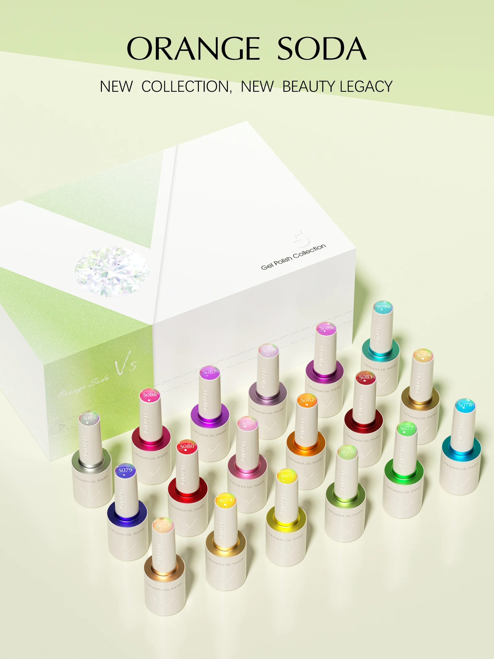 US/FR คลังสินค้า Fast การจัดส่ง VENALISA เจลเล็บ 10ml ชุด Hema ฟรี TPO ฟรีเล็บ Soak off UVLED เล็บเจลเคลือบเงา