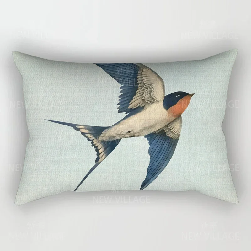 Modern Decorative Cushion for Home Living Magpie print Room Decor Throw Pillow Cover 48*74 children 40x60cm 50x70cm