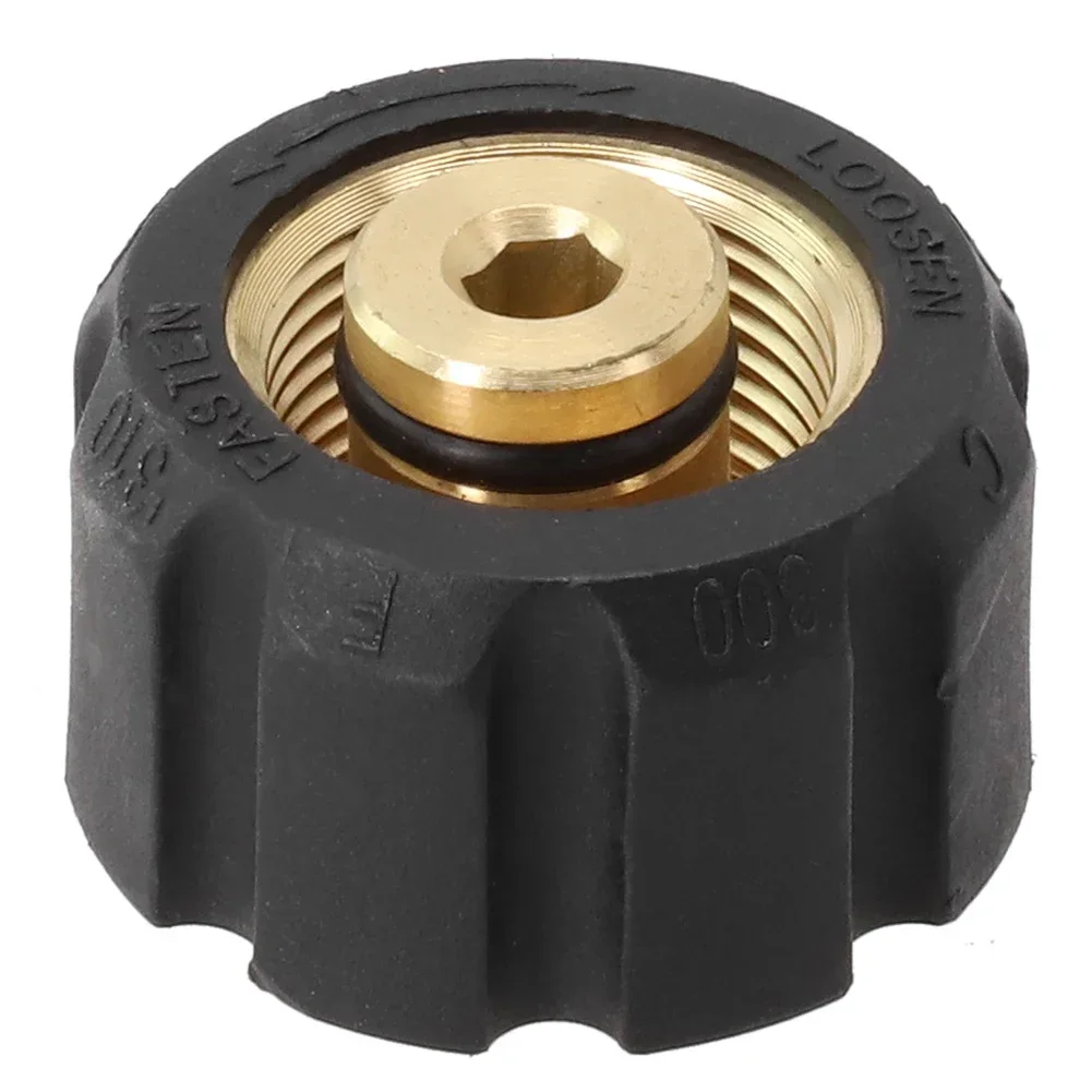 Pressure Washer Foam Lance Pot Bottle Connector For Karcher M22 HD HDS Foam Lance Quick Coupler Adapter Garden Water Connectors