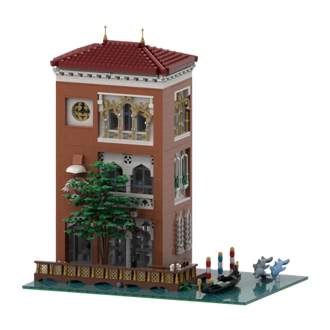 

Custom MOC-124268 Art Gallery in Venice Model(4242PCS) Toys Gift for Christmas
