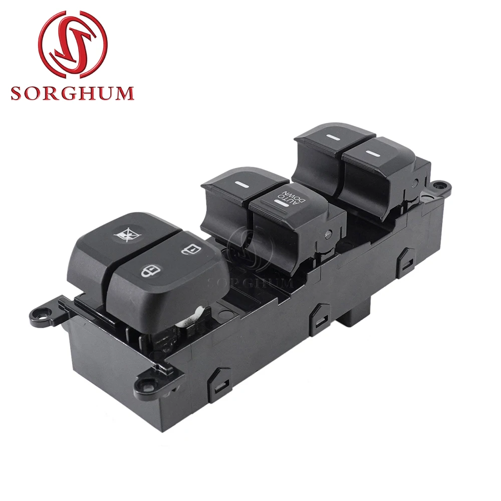 SORGHUM  For Hyundai i10 Doctor 10 Places Ear 1.0 sx 2013 2014 2015 2016 2017 Master Window Switch Button 93570B4010 93570-B4010