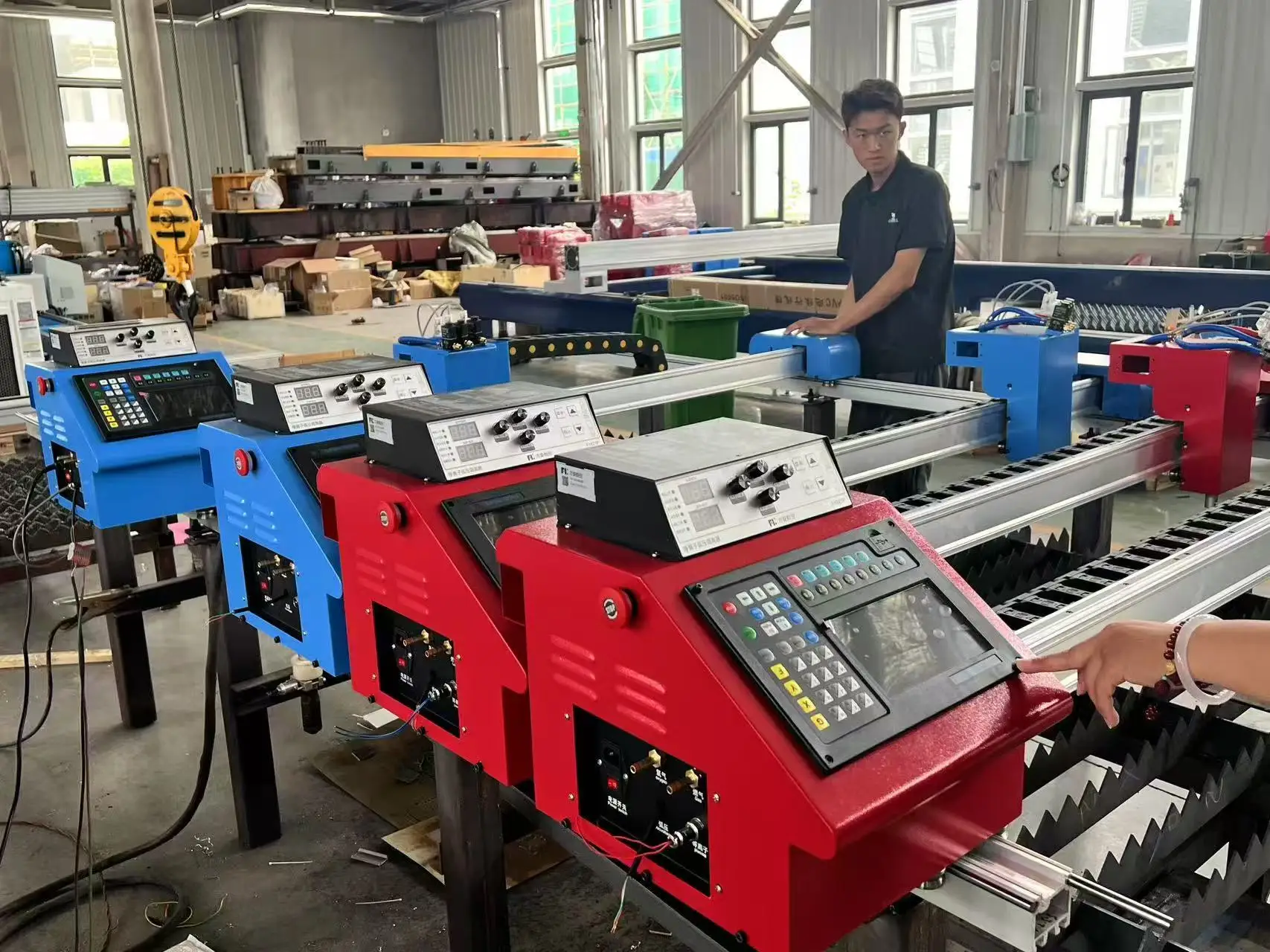 High Precision CNC Plasma Cutting Machine with Easy-to-Use Stepper Motor for Efficient Metal Cutting