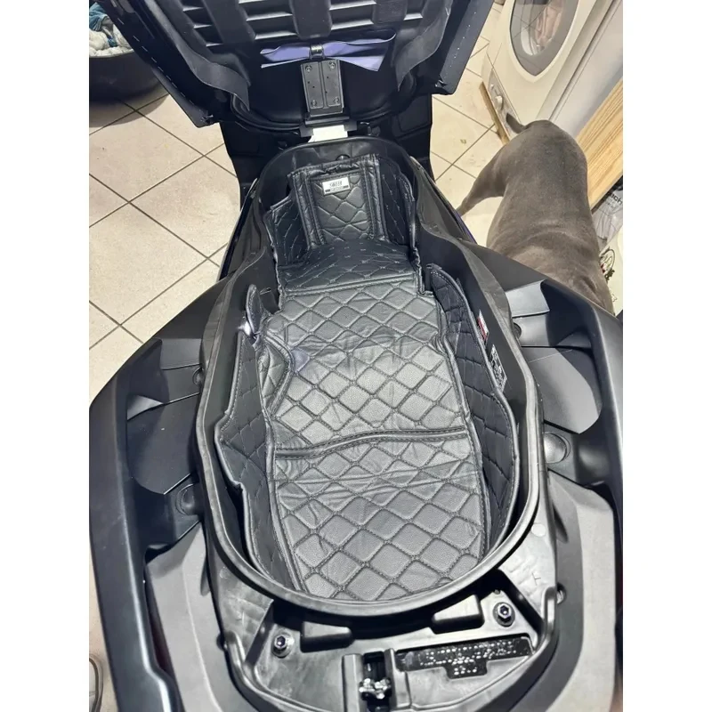 For YAMAHA XMAX 300 X-MAX XMAX300 XMAX Accessories Seat Storage Box Inner Pad Cargo Luggage Trunk Liner Protector Motorcycle 6