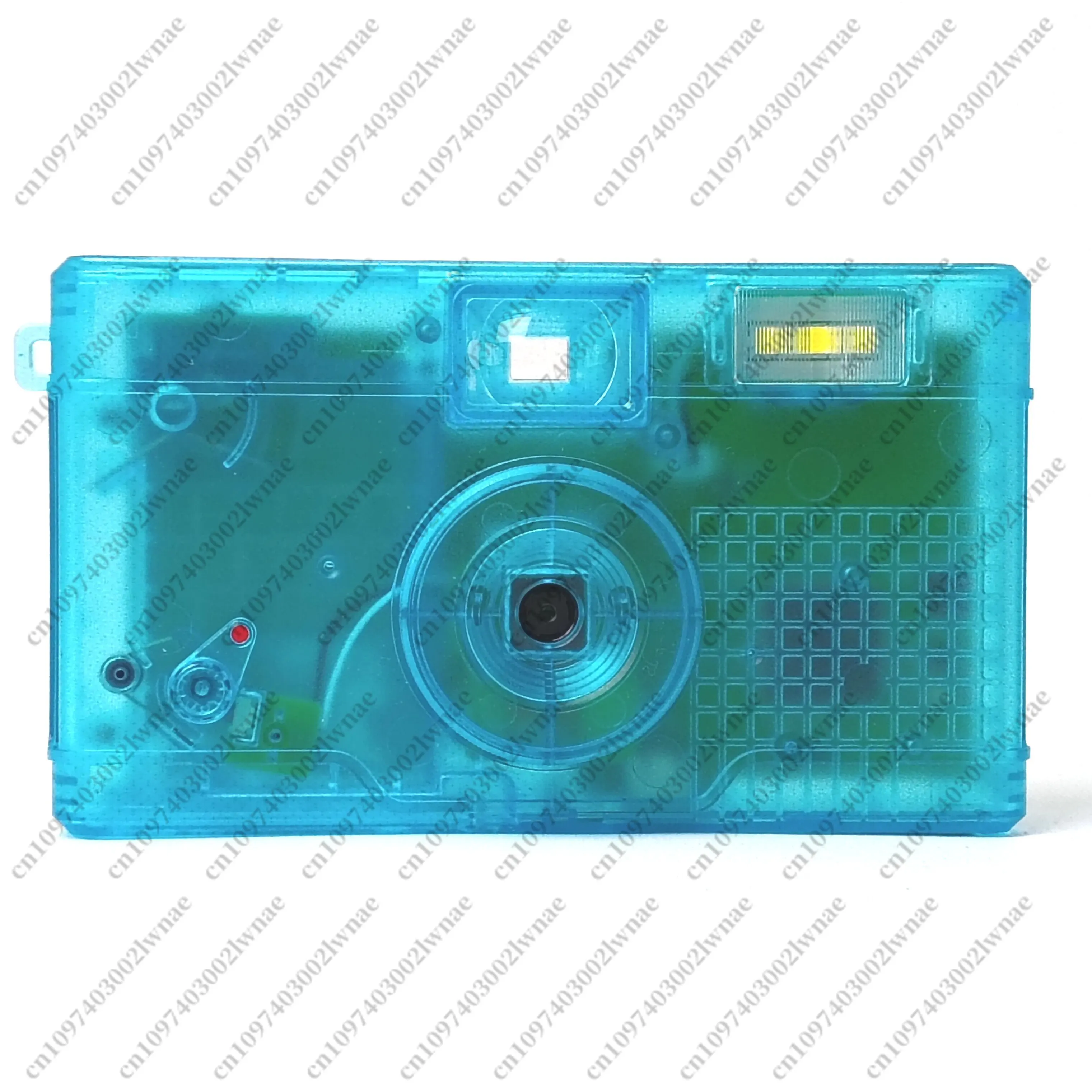 Transparent Case 8 Million Pixel Lightweight Portable Digital Camera, LED Flash Filled Light, Screenless Digital Camera