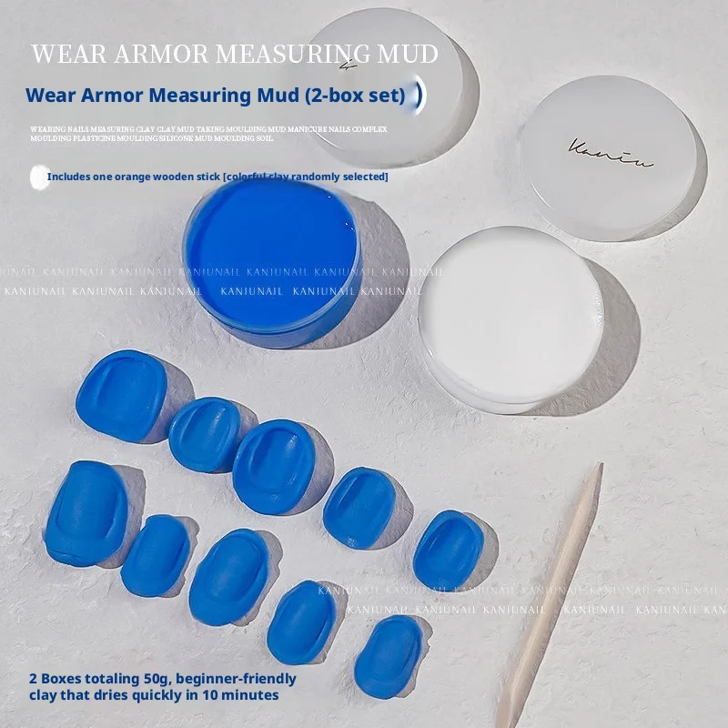 Nail Adhesive Glue Clay Handmade Press On Nail Impression Clay Reusable Fixing Clay For Nails Tips Holder Display Nail Tools