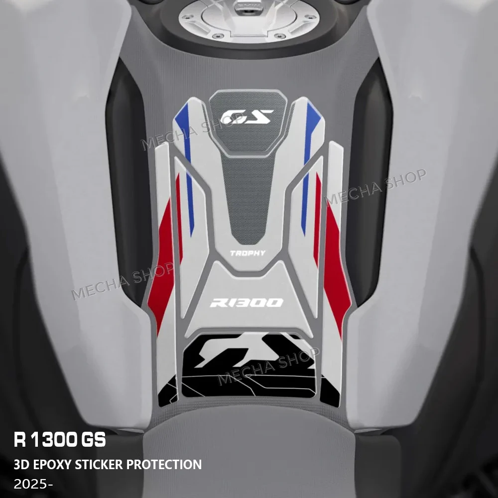 

3D Sticker Protection Fuel Tank Middle Motorcycle Accessories Decals For R1300GS GS1300 Trophy 2026