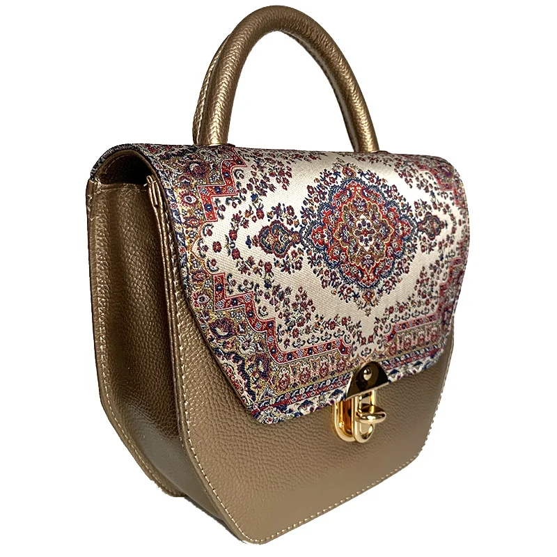 Luxo Mulheres Couro Ombro Crossbody Handbag Senhoras Autêntico Design Padrão Moda Cadeia Strap Bags