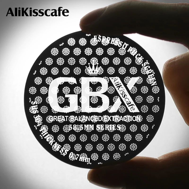 AliKisscafe Coffee Puck Screen 51mm 53mm 58.5mm for Delonghi Breville E61 Hibrew Portafilter Espresso Accessories Barista Tools