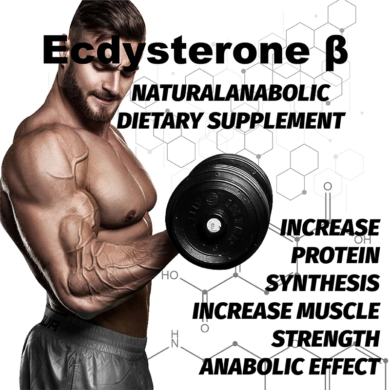 Ecdysterone Capsule Muscle Mass Increase Size Anabolic Activity Support Muscle Development Physical Strength Increase