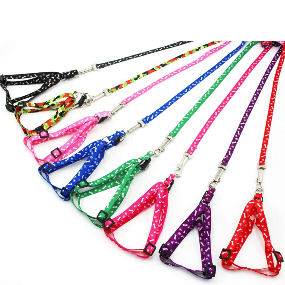 Polyester Pet Chest  Strap Soft Breathable Harness Rope Leash For Medium/large Dogs Cats Accessories Pet Supplies