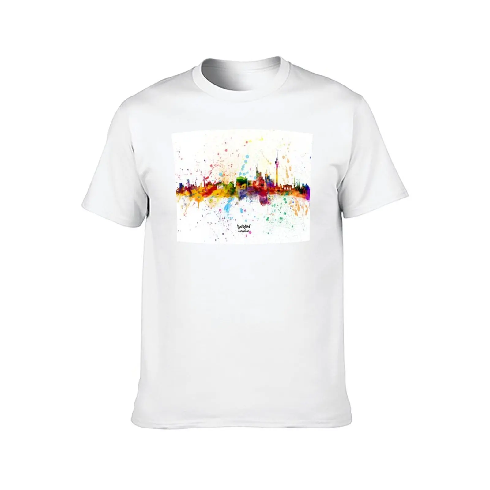 Berlin Germany Skyline T-Shirt boys whites funny meme t-shirts Anime t-shirt summer top fruit of the loom mens t shirts