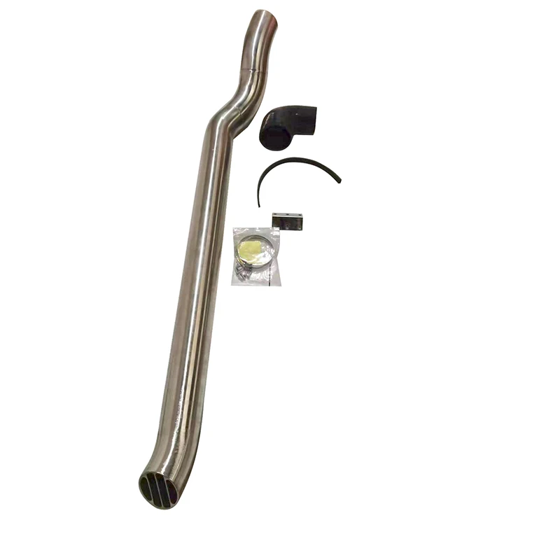 

Внедорожная передняя автомобильная трубка из нержавеющей стали 4X4 для Toyota Land Cruiser LC200, серебристая стальная трубка 4x4, универсальный комплект