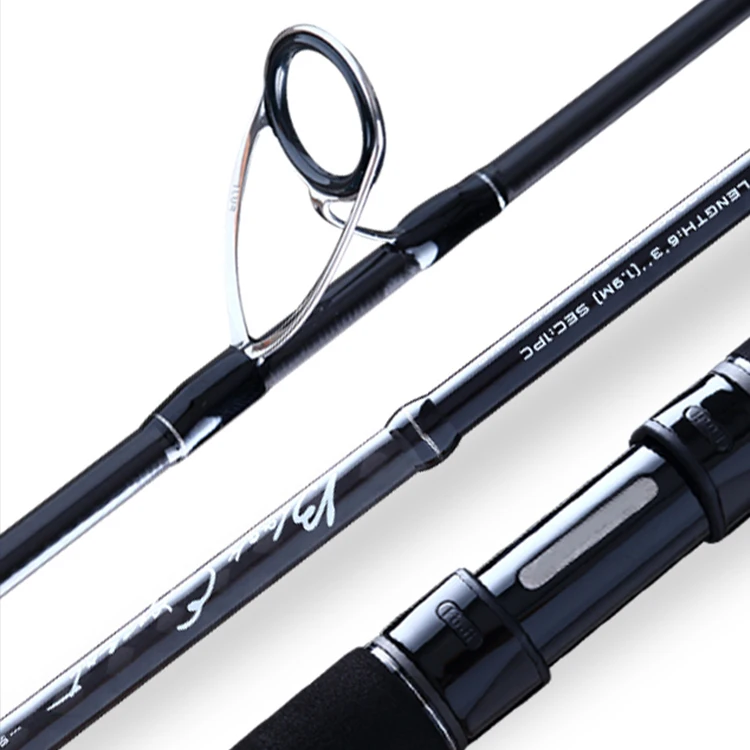 1.83m 1.9m One Section Super Hard Carbon Spinning Casting Offshore Deep Sea Slow Jigging Boat Fishing Rod