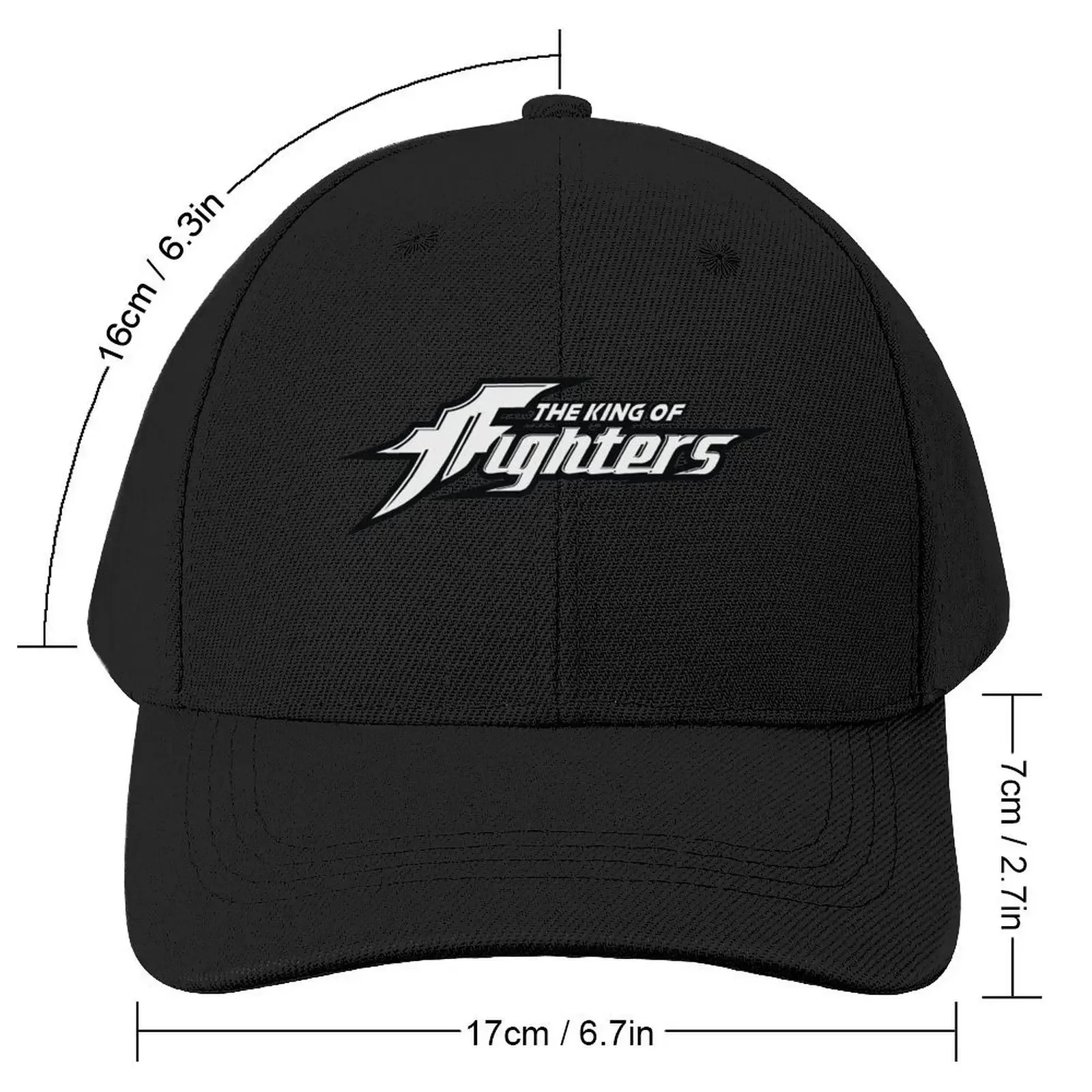 KOF Classic Logo in simple black and white print Baseball Cap New In Hat Icon Man Women's