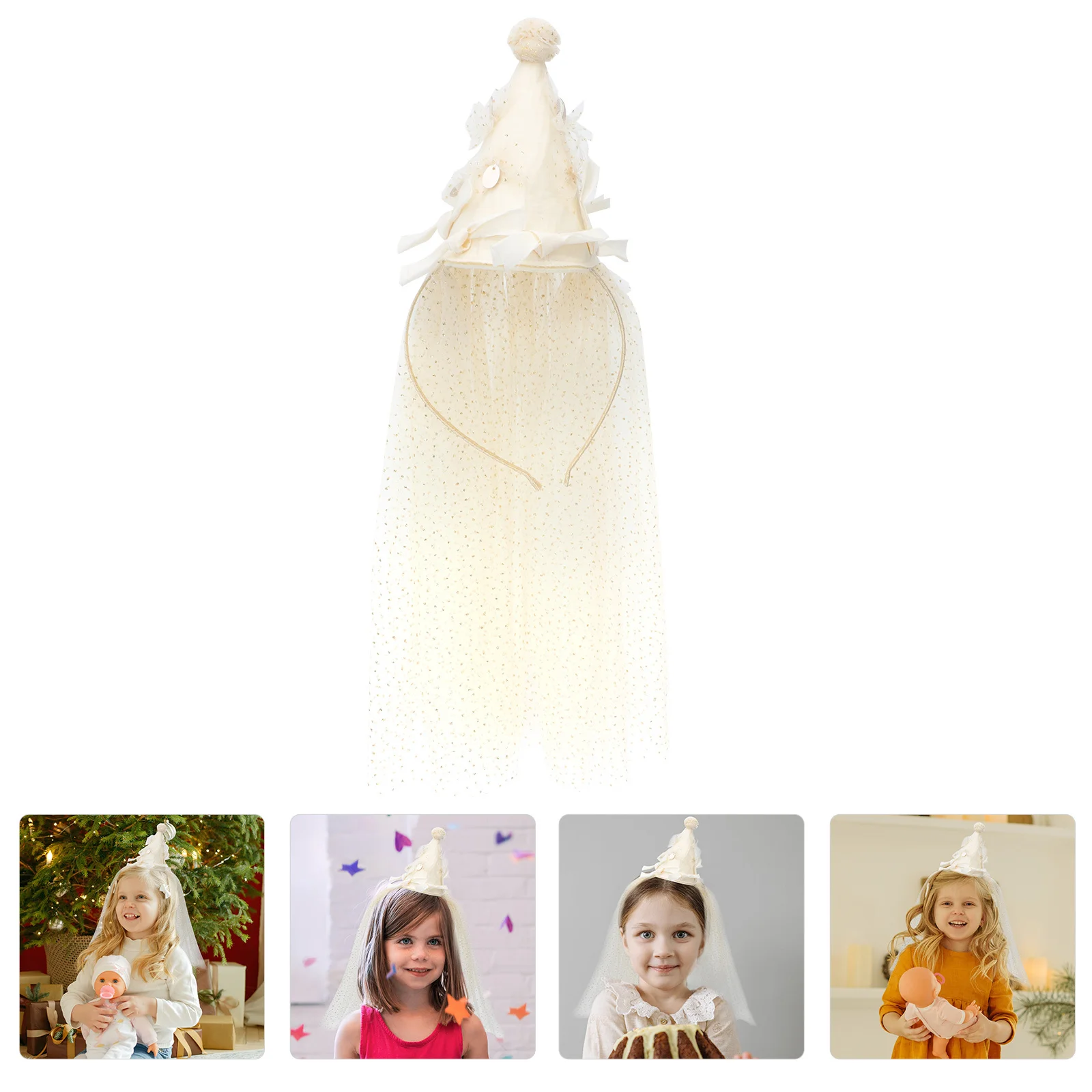 

Hat Headband For Kids Birthday Party Headdress Decor Children Birthday Headwear Prop Hat Shaped Hairband Kids Party Accessories