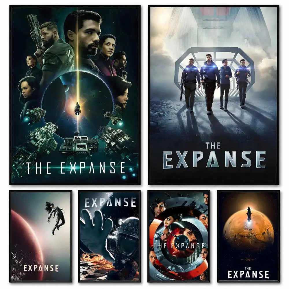 Pop TV The e-Expanse Painting Canvas Wall Art Prints for Living Room Bedroom Home Decor Halloween Gift