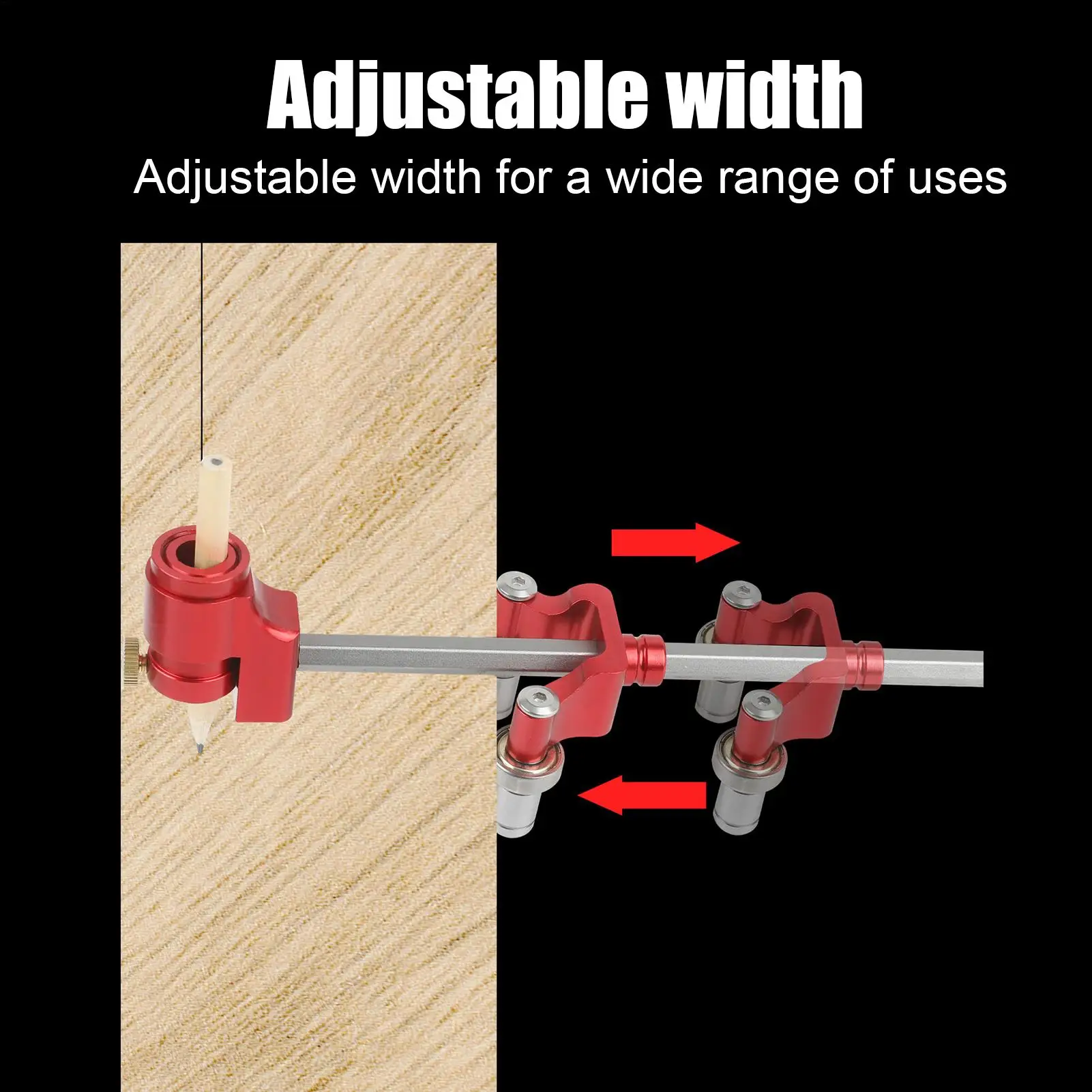 

Деревообрабатывающая линейка для столярных работ, регулируемая высокоточная деревообрабатывающая маркировочная линейка, набор линеек для ремонта строительства