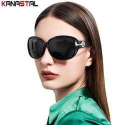 Women Polarized Sunglasses New UV400 Sun Glasses PC Eyeglasses Frame Sunscreen Beach Party Bike Travel Anti Glare Shade Eyewear