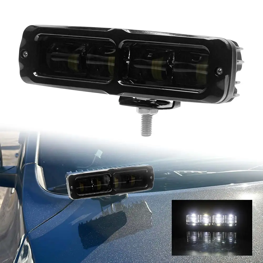 

Новая светодиодная рабочая фара (балка) DC 10V-30V для квадроциклов/вездеходов, лодок, бытового использования, водонепроницаемая, с монтажными аксессуарами, прозрачные линзы из поликарбоната