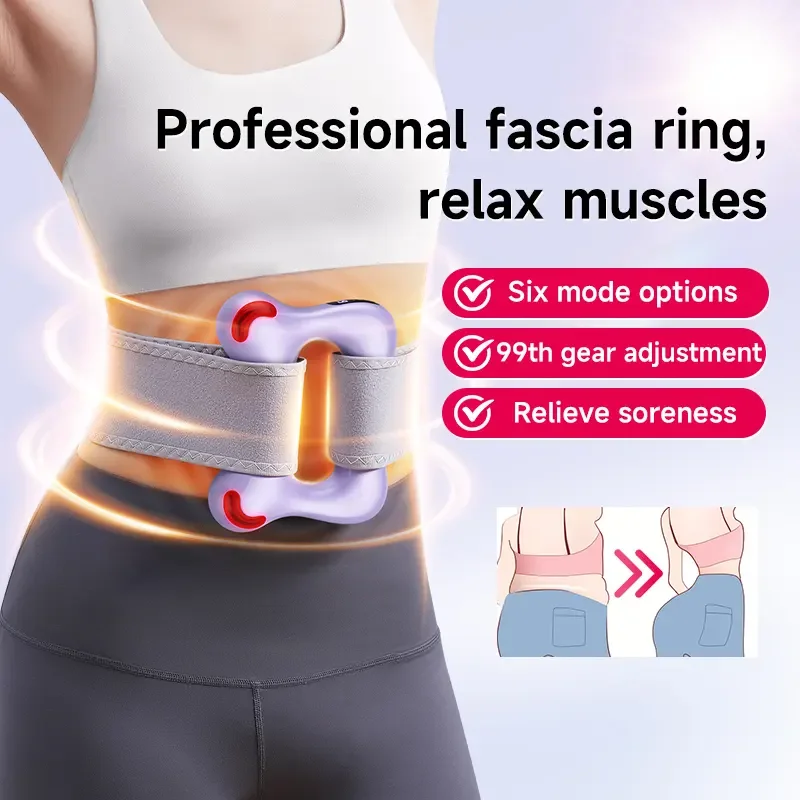 2025 ใหม่นวดปืน Fascia แหวน Home Peronal Care ฟรีไร้สายไฟฟ้า Body Fitness ลดไขมัน Body Belly นวดหลัง