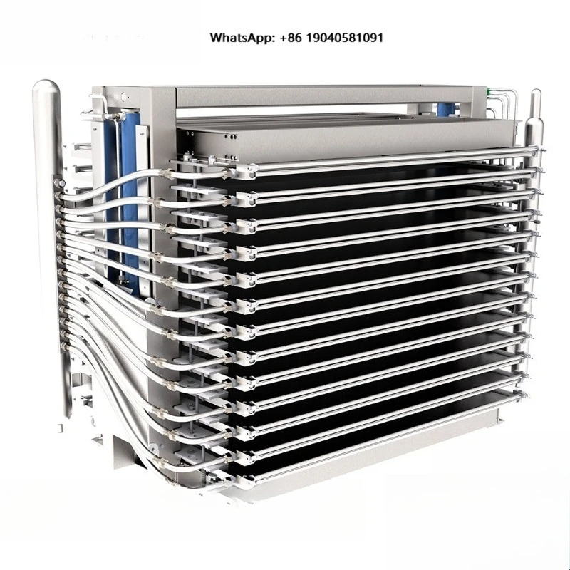 Commercial Contact Plate Freezer Equipment CE Certification -40-0 Temperature Control Two Doors for Fish Seafood