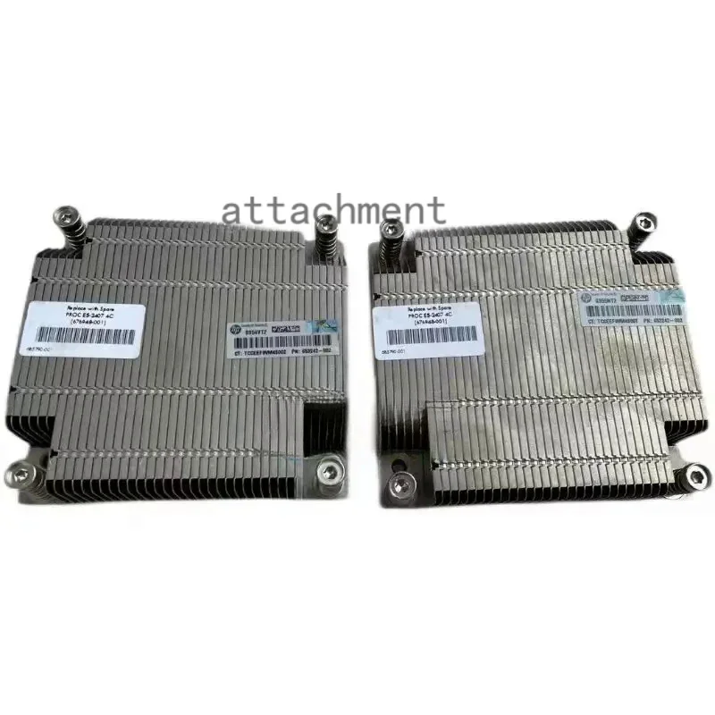 Original for HP ml350e 360e G8 radiator 676948-001 653242-002/003 heat sink