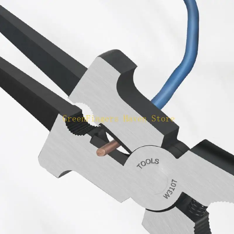 

F68D Multipurpose MIG Welding Pliers Flat Mouth Pincers Wire Cutting Spring Loaded