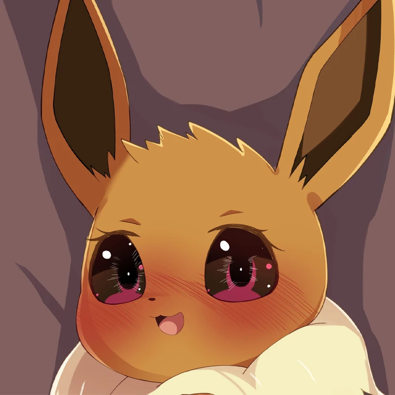 Eevee Anime Dakimakura Pillow Cover Double Sided Print Hugging Body Pillow Case Multi Size 120-180cm