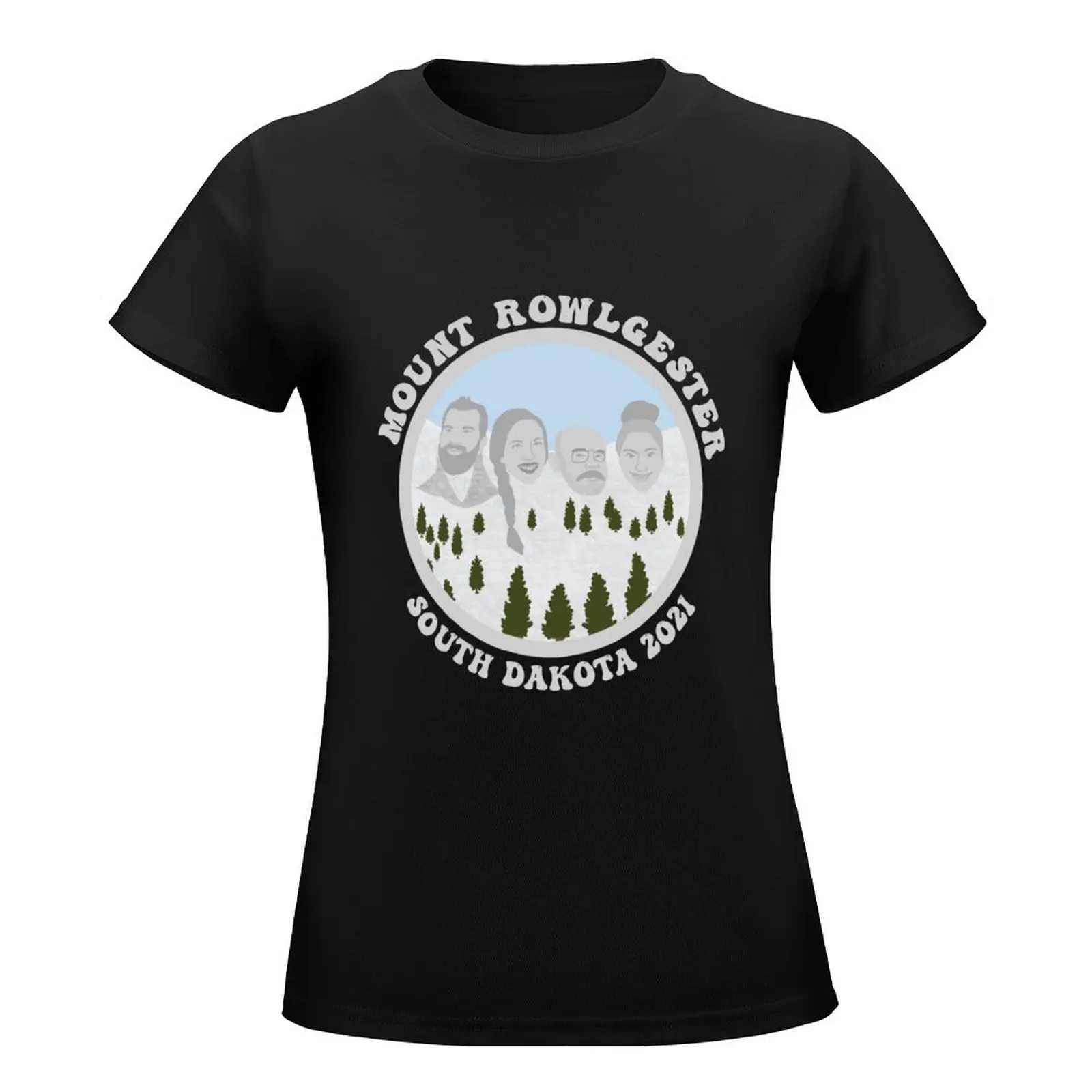 Mount Rowlgester T-Shirt vintage clothes summer tops t-shirt dress for Women plus size sexy