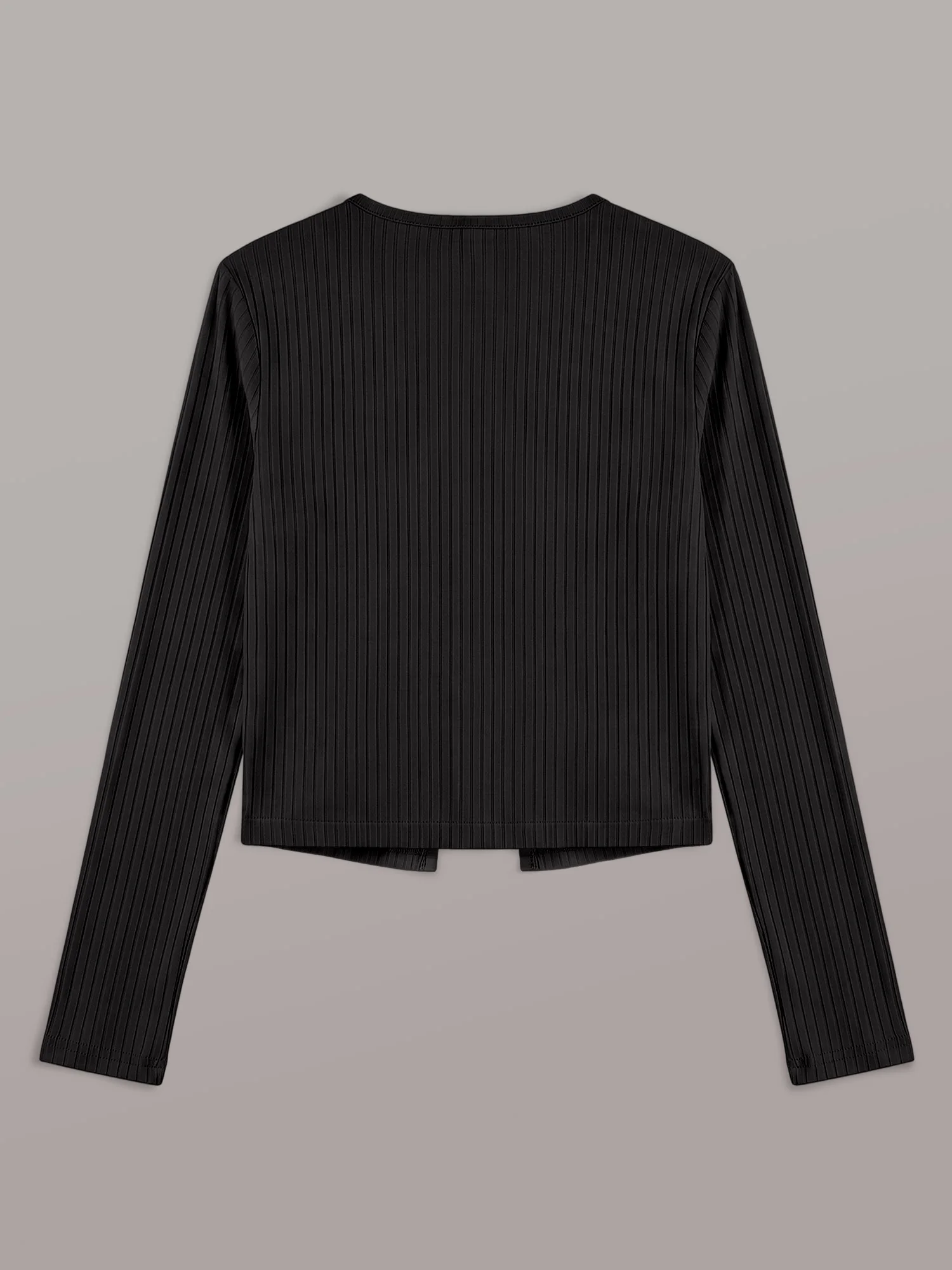 Korean Style Women Knit Cropped Jacket Solid Long Sleeve Button Outerwear Slim Daily Matching Ladies Fashion Short Jacket