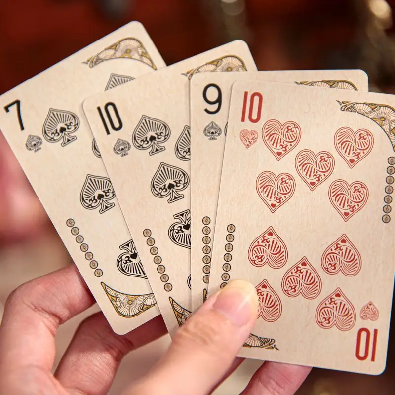 High-quality poker cards, retro-style game cards, for leisure and entertainment, stress relief, and gatherings with friends. view 5