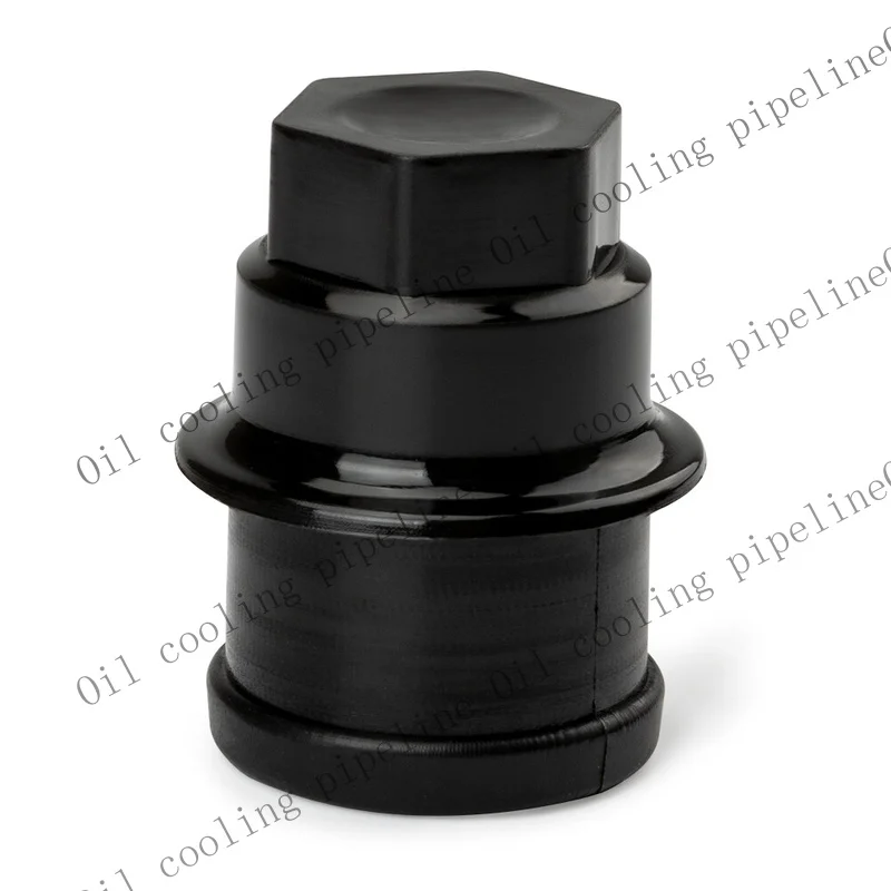 A+ Set of 24 Wheel Lug Nut Cap Black Plastic for Chevrolet GMC Cadillac Truck