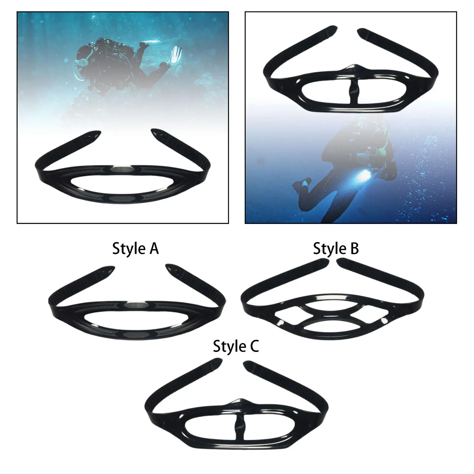 Diving Goggles Strap Replacement Head Band Soft Flexible Diving